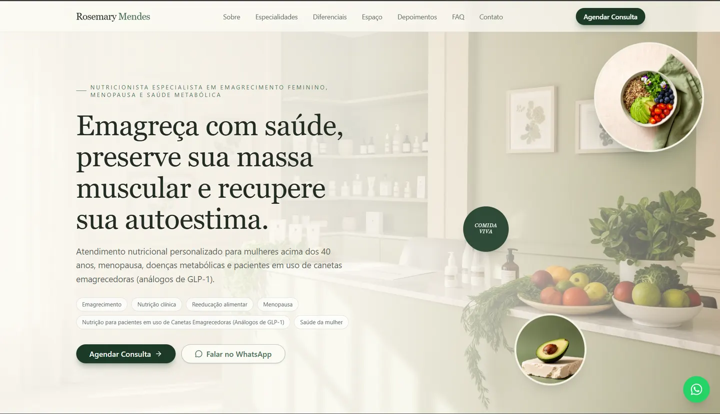 RoseMary Mendes Nutricionista